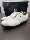 Footjoy Icon Black Edition Size 10 White  10 Men   s