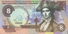 Matej Gabris 8 Doubloons 2024 Pirate Mary Read Fantasy Banknote Sign Mg 00000