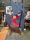 Sorcerer Mickey Zip Hoodie Sweatshirt     Walt Disney World  Navy  Adult L