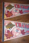 2 Vintage 1996 Mlb Baseball New York Ny Yankees World Series Champions Pennant