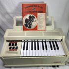 Vintage General Electric Ge Youth Electronics Chord Organ Piano N3800 Tested