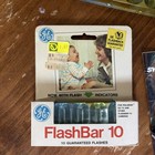 Vintage Flash Lot Ge Flashbar 10 Polaroid Sx-70 Sylvania Gte Flashcubes Nos