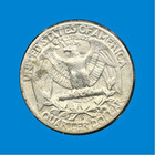 1955-d Washington Silver Quarter -90 - Us Coin Uncirculated 2x2