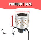 Poultry Plucker Chicken Feather Plucking Machine Birds Depilator 120v 60hz