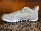 New  Mens Under Armour Ua Yard Turf 3 0 Baseball Shoes Gray white 3027448-102