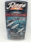 Rage Slipcam Hypodermic 3 Pack Rear Deploying Broadheads 100 Grain 2 Blade 2   cut