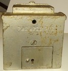 Antique Cast Iron  Us Mail Box Still Coin Bank Eagle - Circa Early 1900s