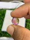 Natural Tourmaline Flower Carving Loose Gemstone 4 Carat Tourmaline Carve