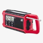 Midland Emergency Crank Weather Radio   Red   Free Shipping