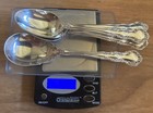 Wallace  irving  Sterling Silver   4 Teaspoons   A Sugar Spoon   140 Grams