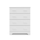 Stork Craft Usa Brookside 4 Drawer Chest In White