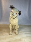 Vintage Victor Rca Hard Plastic Blow Mold Nipper Dog 14    Advertising