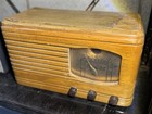 Packard Bell    stationized    Wood Am Tube Radio Vintage  Untested