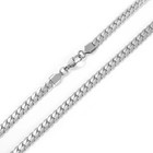 925 Sterling Silver Miami Cuban Curb Chain Necklace 18-24  Men Women 4-5mm