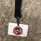 Vintage Walt Disney World Pin Trading Lanyard With Mickey Mouse Card