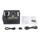 6led Dj Geyser Stage Smoke Fog Machine 3in1 Rgb Pyro Vertical Upspray Fogger Dmx