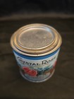 Vintage Jr Watkins Can  Candle Crystal Rose Advertisement