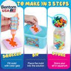 Magic Gel Water Elf Toy Kit  Aqua Fairy Water Gel Kit For Kids With 10pcs Aqua J