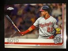 Lot Of  4  2019 Topps Chrome Juan Soto  155 Rookie Cup Rc Washington Nationals