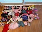 Vintage 2000 Build-a-bear Workshop Huge Girls Clothes Accessories Lot 60  Items