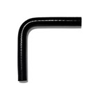 Black Silicone Hose Coupler - 90 Degree Elbow Id - 4  Leg  102mm  1 4   6mm 