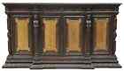 Antique Sideboard  Renaissance Revival Style  Carved   Walnut  108 5 Ins  l  