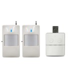 Wireless Motion Infrared Driveway Alarm Sensor Garage Alert Secure system Patrol