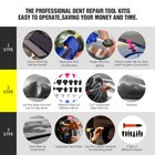 Super Pdr Car Body Dent Puller Bridge Lifter Paintless Hail Remover Repair Kit 