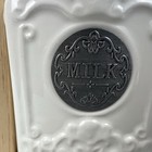 Thl French Country Beaded Edge Sugar   Tea Canisters creamer butter Dish Set