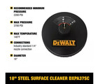Dewalt  18   Pressure Washer Surface Cleaner  Dxpa37sc New In Open Box