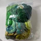 Living Dreams Yarn Wool Roving Fiber Greens For Spinning  Knitting  Felting