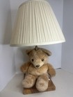 Vtg California Stuffed Toys Plush Bear Lamp Mama   Baby Adi Lamps Nursery 20 