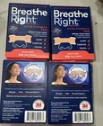 Lot Of 4 Breathe Right Nasal Strips Extra Strength  44 Ea  tan Strips Total 176