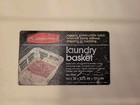 Vintage Almond Rubbermaid Rectangular Laundry Basket  16 25  Wide   2965 1986