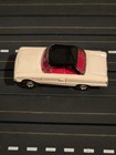 Aurora Tjet  63 Ford Falcon Ho Slot Car White W blk Roof  Red Interior Wow Nice