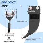 Mini Excavator Ripper Attachment Heavy Duty For 0 8-1 5 Ton Digger Rock   Root