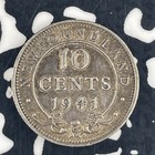 1941-c Newfoundland 10 Cents Lot f4080 Silver 