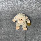 Vintage Russ Baby Chee Chee Plush 8  Monkey W  Pacifier Stuffed Tan 90s 80s