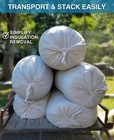 10 Bulldogvacbags Multipurpose Insulation Removal Vacuum Bags No-tear Guaranteed