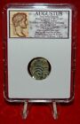 Roman Empire Coin Augustus Judaea Prutah Marcus Ambibulus Jerusalem Mint 8-9ad
