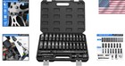 Impact Socket Set 32pcs Heavy Duty Deep Sockets Metric Sae Impact Wrenches