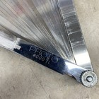 Proto  000tl 1 2  X 12  Blade Long Feeler Gauge Set With Steel Blade Holder