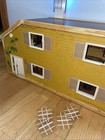 Lundby 1970 s Vintage Stockholm Dollhouse Yellow Furniture Lot Stained Mcm