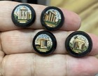 Antique Micro Mosaic Roman Scenes 4 Pieces
