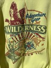 Vintage Yellow Outdoor Adventure Gear Sweatshirt Size Xl Made In Usa
