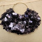 Elegant Sequin   Mesh Evening Bag
