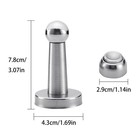 2 Sets Magnetic Door Stop Holder Home Safety Stopper Guard Office Screws Catch