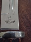 Wwii German Kissing Cranes robtklass  Bayonet With Genuine Stag Horn Grips  Frog