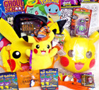 New Halloween Pokemon Toy Gift Basket Mask Bag   Plush Doll Costume Play Set
