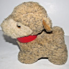 Vintage Eden Toys Dog Plush Wind Up Musical Moving Head   wsc1 
